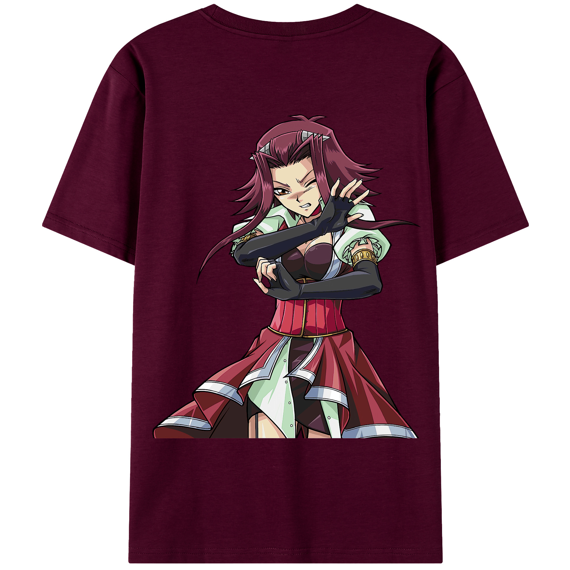 （画像用） 遊☆戯☆王 Yu-Gi-Oh! レディース半袖Tシャツ(バックプリント)